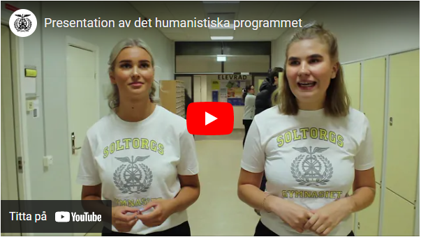 Youtube: Presentation av det humanistiska programmet