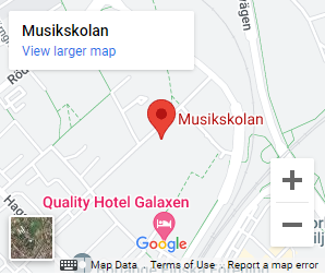 Musikskolan adress Google maps