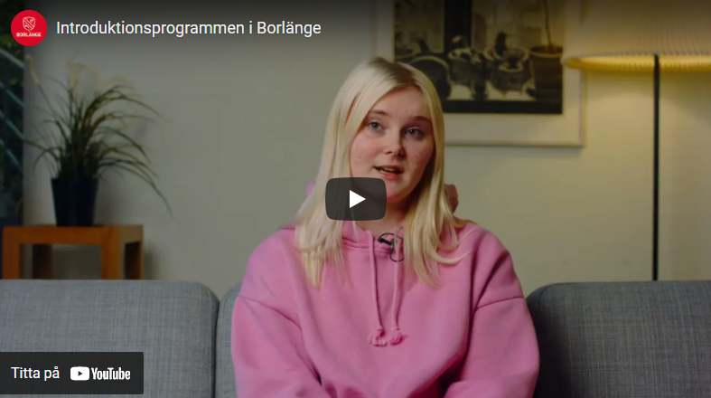 Video på Youtube: Introduktionsprogrammen i Borlänge