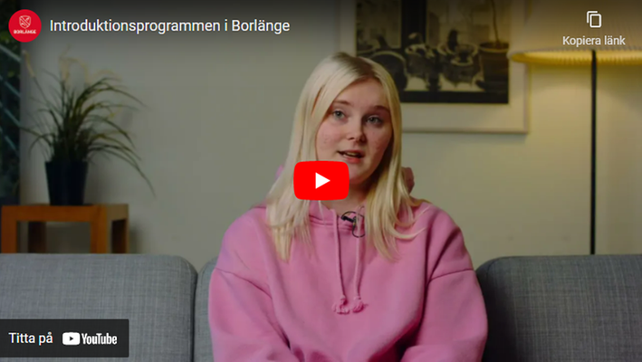 Klicka på bilden för att se filmen om introduktionsprogrammen i Borlänge på YouTube.